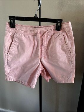 Hollister Light Pink Drawstring Bermuda Shorts